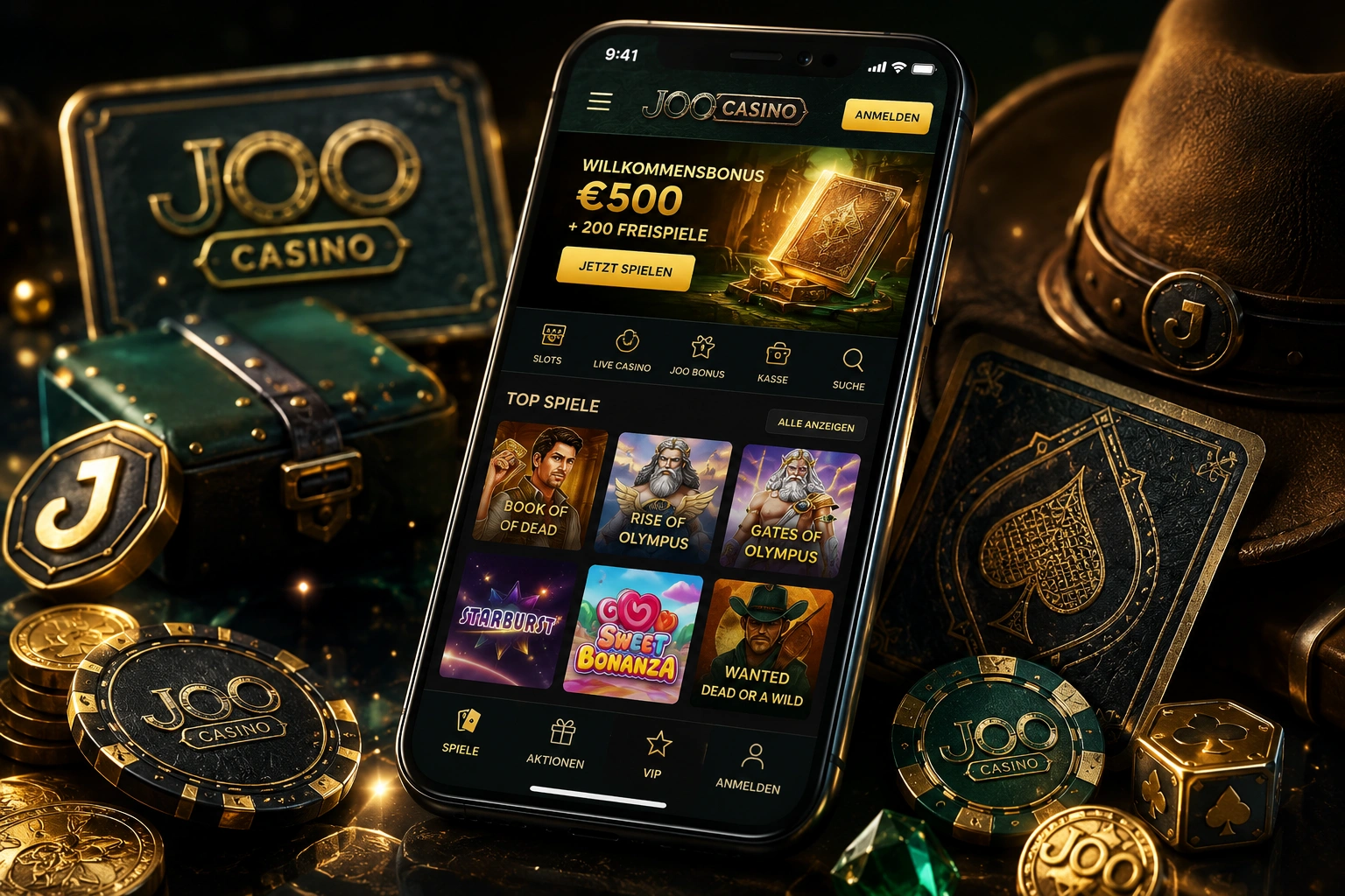 Мобільні сесії Joo Casino – зручний доступ з телефону